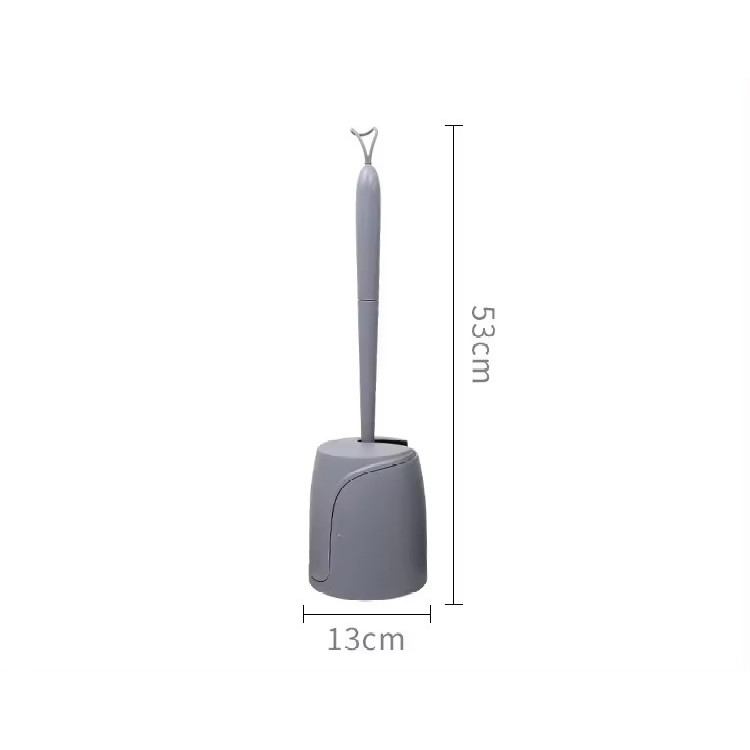 Economic Long Handle Silicone Clean Toilet Brush Set