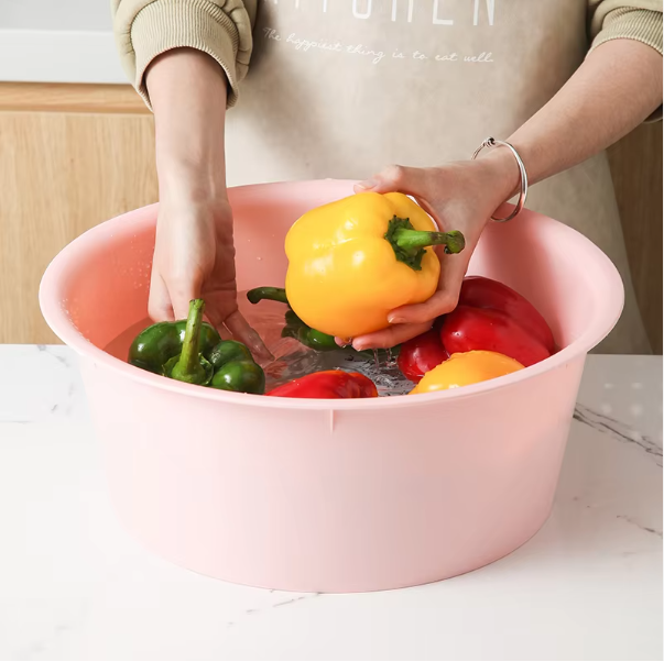Household Plastic Water Basin Set